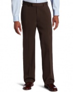 Haggar Men's Metro Gab Plain Front Dress Pant