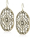 Lucky Brand Metal Gold-Tone Openwork Filegree Earrings