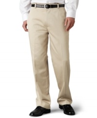 In addition to the famous DOCKERS fit, these khakis were designed to be wrinkle free. This means you go to work looking sharp as a tack without having to take out your ironing board. Throw them on straight from a suitcase, drawer or dryer for an updated look that never goes out of style In addition to the famous DOCKERS fit, these khakis were designed to be wrinkle free. This means you go to work looking sharp as a tack without having to take out your ironing board. Throw them on straight from a suitcase, drawer or dryer for an updated look that never goes out of style