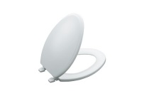 Kohler K-4694-0 Ridgewood Elongated Closed-Front Toilet Seat, White Kohler K-4694-0 Ridgewood Elongated Closed-Front Toilet Seat, White