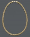 A simple chain that will take your look a long way. Unique Bombay Bismark design crafted in 14k gold. Approximate length: 17 inches.