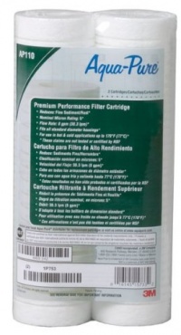 Aqua-Pure AP110 Whole House Replacement Filter, 5 Micron Rating Cold Water Filter (Pack of 2) Aqua-Pure AP110 Whole House Replacement Filter, 5 Micron Rating Cold Water Filter (Pack of 2)