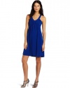 Calvin Klein Women's Fit N Flare Dress, Sapphire, 8