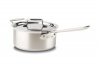 All-Clad Brushed Stainless D5 3-Quart Sauce Pan with Lid