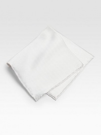 EXCLUSIVELY OURS. A key wardrobe essential for every well dressed gentleman, in a smooth silk solid.14 x 14SilkDry cleanImported EXCLUSIVELY OURS. A key wardrobe essential for every well dressed gentleman, in a smooth silk solid.14 x 14SilkDry cleanImported