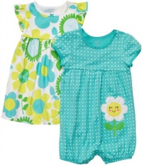 Carters 2-pc. Daddy's Girl Romper & Dress Set Carters 2-pc. Daddy's Girl Romper & Dress Set