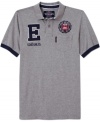 This is the look for fall – a crisp, cool polo shirt from Ecko Unltd helps you balance your fall style.