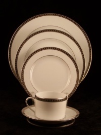Bernardaud Athena Platinum Dinner Plate