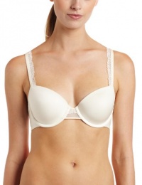 Calvin Klein Women's Seductive Comfort Convertible Contour Bra, Ivory, 36C Calvin Klein Women's Seductive Comfort Convertible Contour Bra, Ivory, 36C