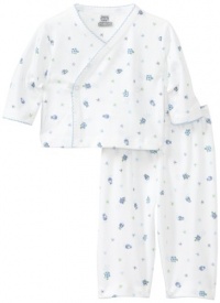 Noa Lily Baby-Boys Newborn Turtle Print Kimono Set, White, Newborn Noa Lily Baby-Boys Newborn Turtle Print Kimono Set, White, Newborn