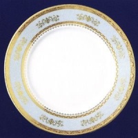 Philippe Deshoulieres Orsay Powder Blue Tea Saucer Only Philippe Deshoulieres Orsay Powder Blue Tea Saucer Only