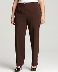 Jones New York Collection Plus Size Slim Yoke Pants Jones New York Collection Plus Size Slim Yoke Pants