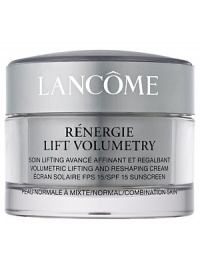 Skin Truth: Skin cells need to communicate with each other constantly. This communication is key in helping maintain the support structure that keeps skin looking youthful. Lancome innovation: New from Lancôme, Rénergie Lift Volumetry features the unique GF-Volumetry™ complex, shown to help support cellular communication. Skin Truth: Skin cells need to communicate with each other constantly. This communication is key in helping maintain the support structure that keeps skin looking youthful. Lancome innovation: New from Lancôme, Rénergie Lift Volumetry features the unique GF-Volumetry™ complex, shown to help support cellular communication.