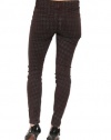 Women's J Brand Mid-Rise Skinny Leg Jean in Houndstooth Mahogany