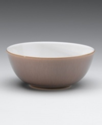 A lovely cocoa palette highlighted by warm amber tones lends this Denby dinnerware and dishes collection a more elegant earthiness. Coordinate solid Truffle and striped Truffle Layers pieces for flattering tabletop contrast. A lovely cocoa palette highlighted by warm amber tones lends this Denby dinnerware and dishes collection a more elegant earthiness. Coordinate solid Truffle and striped Truffle Layers pieces for flattering tabletop contrast.