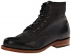 FRYE Men's Arkansas Mid Leather Boot,Black,7 M US