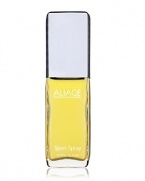 The very first sports fragrance.Fresh, green notes and cool citrus. Exuberant. Engaging. Brimming with energy.Introduced in 1972, Aliage was an idea ahead of its time. It was called the sports fragrance, a concept familiar to us now, but absolutely revolutionary at the time. In the seventies, perfume advertising was about ballgowns and glamour, not bicycles and fishing boots. Women were surprised and thrilled by this fresh, cool fragrance and its exuberant, energetic feeling.Fragrance Type: Green/Citrus,br>Top Notes: Jasmine, CitrusMiddle Notes: Nutmeg, Rose, ArmoiseBase Notes: Oakmoss, Vetiver, Cedarwood
