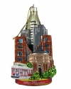 Kurt Adler C4039 San Francisco Cityscape Glass Ornament, 5-1/2-Inch