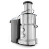 A juicer that does double duty with two discs: one for juice, another for purées. The electronic five-speed control maximizes juice extraction for everything from leafy greens and soft fruits to harder fruits and vegetables. The stainless steel puree disc ensures maximum yield from soft, delicate produce and can be used for processing baby foods, making all-fruit smoothies, sauces, soups and sorbets.