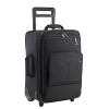 Fuse business and pleasure with this Briggs & Riley wheeled carry-on. The three section design boasts 1) a front organizer with multiple pockets, 2) a large gusseted front pocket to accommodate letter/legal size folders as well as a removable laptop sleeve, and 3) a garment section with a securing panel to minimize wrinkles. Fits most laptops up to 17, and keeps it in its sleeve while passing through security checkpoints.