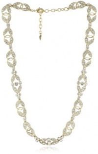 Carolee Gold Metalist Gold-Tone Crystal Stone Cast Collar Necklace Carolee Gold Metalist Gold-Tone Crystal Stone Cast Collar Necklace