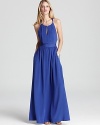 Thrown over a swimsuit or teamed with strappy sandals, this Juicy Couture maxi dress makes for easy elegance.