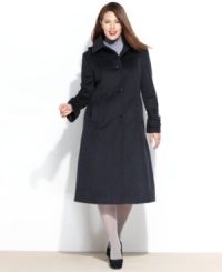 A cold-weather staple, this plus size Jones New York walker coat adds polish to any ensemble while keeping you warm! A cold-weather staple, this plus size Jones New York walker coat adds polish to any ensemble while keeping you warm!