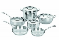 Cuisinart FCT-10 French Classic Tri-Ply Stainless 10-Piece Cookware Set Cuisinart FCT-10 French Classic Tri-Ply Stainless 10-Piece Cookware Set