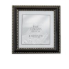 Lawrence Frames 5 by 5 Metal Picture Frame Oil Rubbed Bronze with Delicate Beading