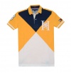 Tommy Hilfiger Men Designer Big Logo Custom Fit Polo T-shirt