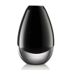 ROGASKA CRYSTAL Fashionably late black Vase 20 cm