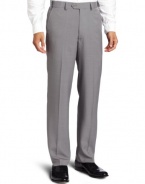 Geoffrey Beene Men's Flat Front Extender Waist Dress Pants