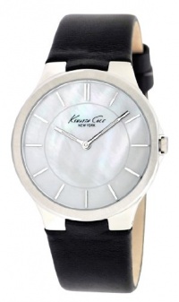 Kenneth Cole New York Men's KC2706 Slim Round Analog MOP dial Black Watch Kenneth Cole New York Men's KC2706 Slim Round Analog MOP dial Black Watch