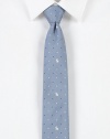 A sharp dress essential, in rich Italian silk finished with a polka dot pattern.SilkDry cleanMade in Italy