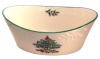 Spode Christmas Tree 9 Inch debossed Oval Bowl