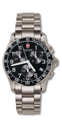 Victorinox Swiss Army Men's 241171 Chrono Classic Black Dial Watch