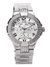 Guess Silver Prism Crystalized Ladies Watch G12557L Guess Silver Prism Crystalized Ladies Watch G12557L