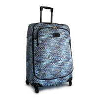 A gorgeous Missoni design adorns this high-performance spinner, perfect for 5-7 day trips. A gorgeous Missoni design adorns this high-performance spinner, perfect for 5-7 day trips.