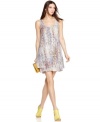 An allover python print adds a fierce flair to this RACHEL Rachel Roy dress -- pop it with bright pumps for a sexy spring look!