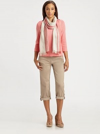 A boxy linen knit with classic ribbed details offering easy, everyday style.BoatneckThree-quarter sleevesRibbed detailsPull-on styleAbout 21 from shoulder to hemLinenDry cleanImported Model shown is 5'9 (175cm) wearing US size Small. A boxy linen knit with classic ribbed details offering easy, everyday style.BoatneckThree-quarter sleevesRibbed detailsPull-on styleAbout 21 from shoulder to hemLinenDry cleanImported Model shown is 5'9 (175cm) wearing US size Small.