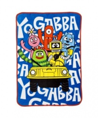 Yo Gabba Gabba Ultra Soft Toddler Blanket Yo Gabba Gabba Ultra Soft Toddler Blanket