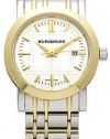 Burberry Quartz, Silver and Goldtone Bracelet with Silver Dial - Women's Watch BU1359