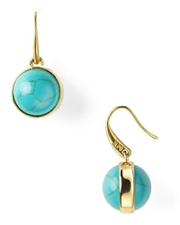 Work Southwestern flair into your accessory collection with MICHAEL Michael Kors' turquoise earrings. Wear them day and night--the Santa Fe-inspired spheres love denim and LBDs. Work Southwestern flair into your accessory collection with MICHAEL Michael Kors' turquoise earrings. Wear them day and night--the Santa Fe-inspired spheres love denim and LBDs.