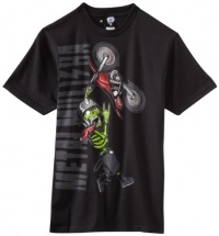 Metal Mulisha Boys 8-20 Style Short Sleeve Tee, Black, Large Metal Mulisha Boys 8-20 Style Short Sleeve Tee, Black, Large