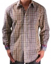 Robert Graham Egbert Men's Dress Long Sleeve Button Up Woven Shirt 2012 Fall