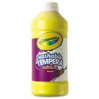 Crayola Artista II Washable Tempera Paint 16oz Yellow Crayola Artista II Washable Tempera Paint 16oz Yellow