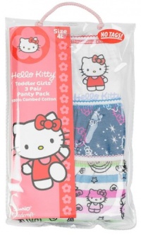 Hello Kitty Toddler 3-pk. Panties MULTI 2-3 Tod Hello Kitty Toddler 3-pk. Panties MULTI 2-3 Tod