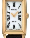 Seiko Women's SUP044 Solar Baguette Watch