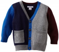 Hartstrings Baby-boys Infant Color Block Cardigan Sweater, Peacoat Navy, 12 Months Hartstrings Baby-boys Infant Color Block Cardigan Sweater, Peacoat Navy, 12 Months