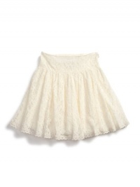 GUESS Kids Girls Lace Skirt, CREAM (16) GUESS Kids Girls Lace Skirt, CREAM (16)